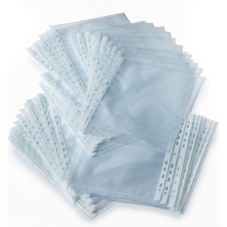 Economy Pocket A4 Clear - Pack 100