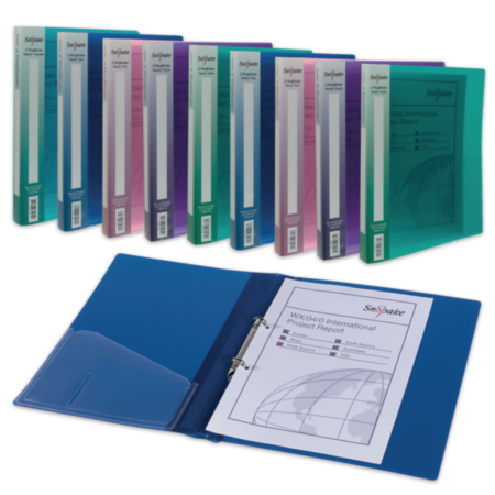 A4 Snopake Ring Binder Asst Pack 10