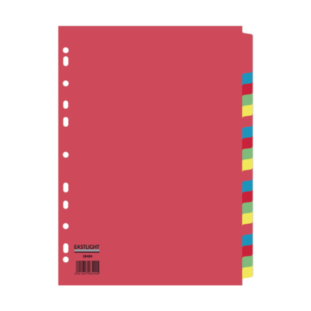 A4 Subject Dividers 20 Part