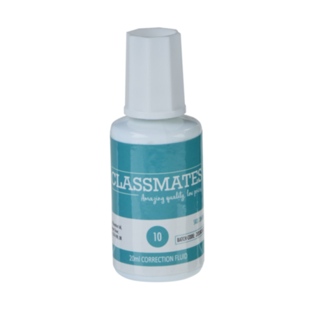 Classmates Correction Fluid Pack 10
