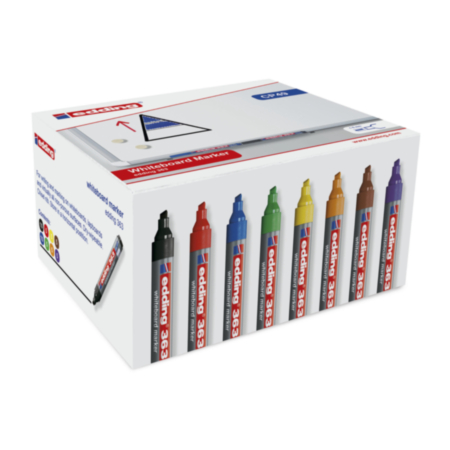Edding 363 Boardmarker Ast Pack 50