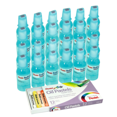 Pentel Roll n Glue  Pack 24