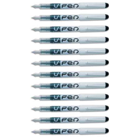 Pilot V4 Fountain Pen Blu Pack 12