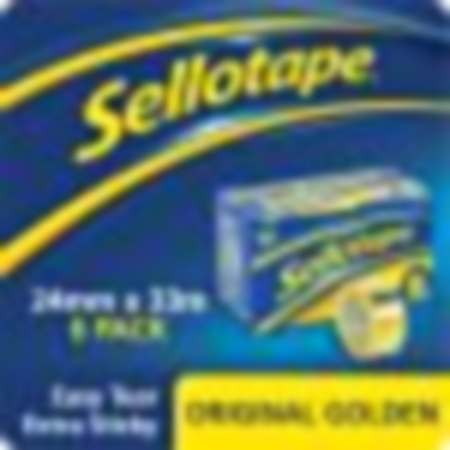 Sellotape 24mmx33m Pack 6 Reel