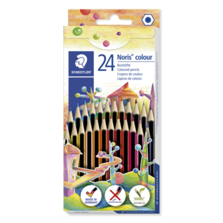 Noris Club Pencils Asstd  Pack 24