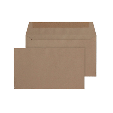 Envelopes 89X152mm Buff GumWal Pack 1000