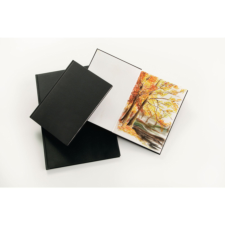 A4 Casebound Sketchbook Portrait 92pg  Pack 5