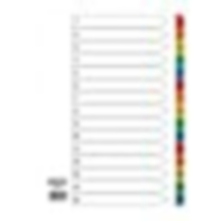 A4 Mylar Dividers 15 Part