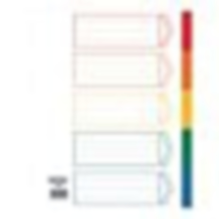 Poly Extra Wide Dividers 5 Part