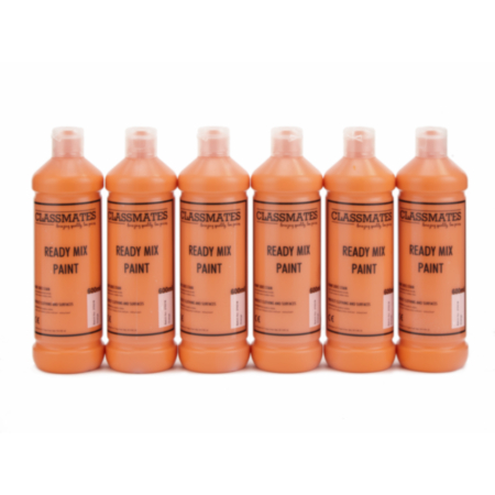 Classmates Ready Mix Orange 600mlx6