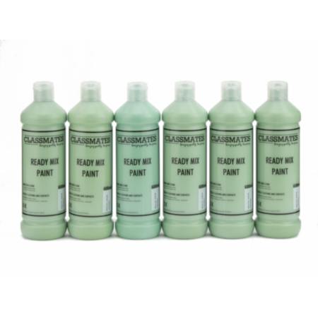 Classmate Ready Mix Leaf Green 600mlx 6