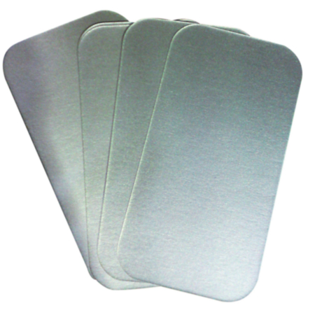 Foil Container Lids 197x105x49mm Cs 500