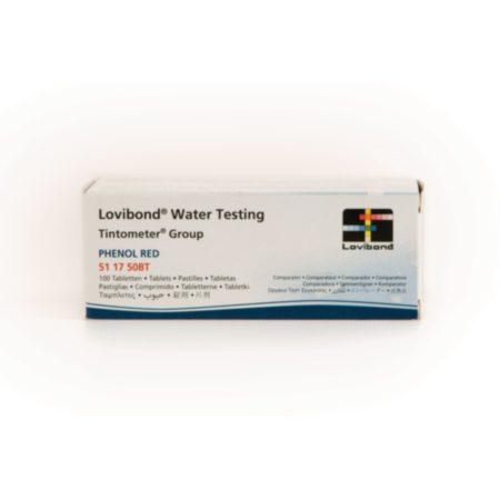 Lovibond Test Tablets Phenol Red -  Pack 100