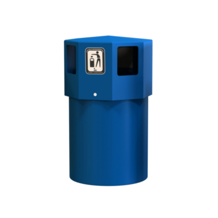 Linpac Octaplus Litter Bin Maxi Blue