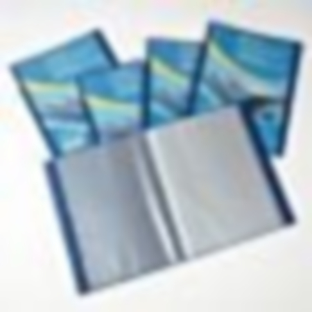 Presentation Display Book 20pckt Blu Pack 5