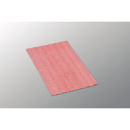 Vileda Lightweight Wiping Cloth  Pack 100 Red