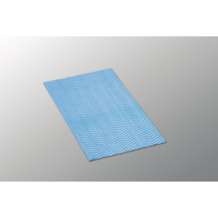 Vileda Lightweight Wiping Cloth  Pack 100 Blu