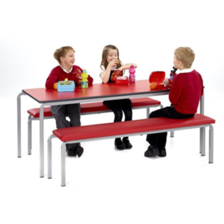Gala School Bistro Table &amp; Bench Set
