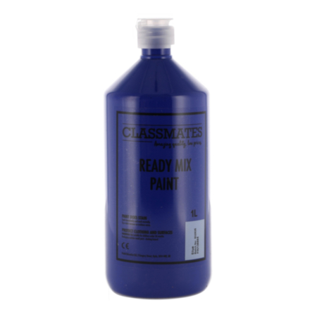 Classmate Ready Mixed Paint 1 Litre Blue