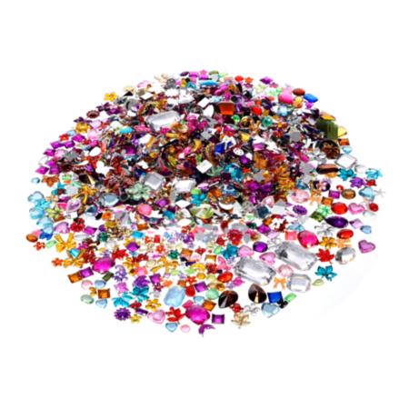 Acrylic Gemstones 500g
