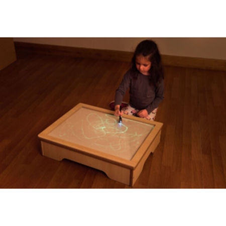 Sensory Write On Glo Table