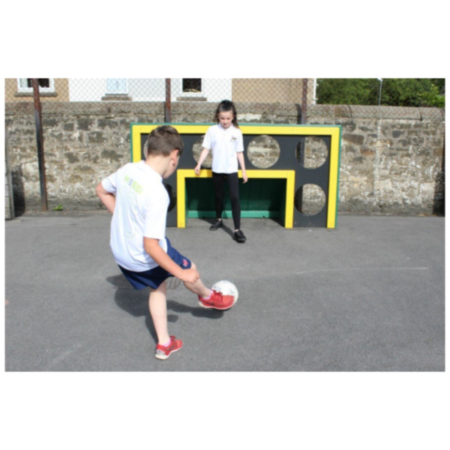 Outdoor Recycled Plastic Playground Football Goal Wall