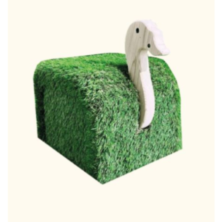 Outdoor Playground Sensory Grass Goose Seat