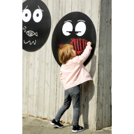 Outdoor Playground Emotions Chalkboards - Set of 5