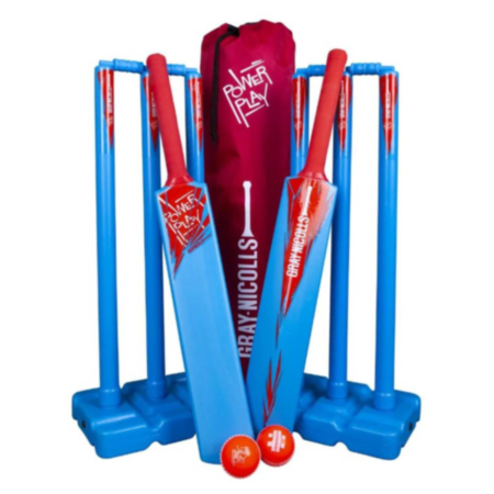 Gray-Nicolls Powerplay Cricket Set - Blue/Red
