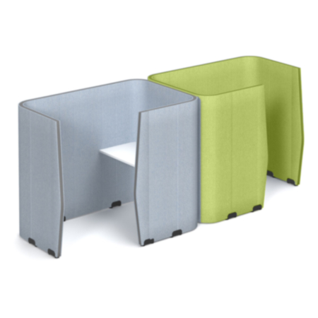 Priva Large Rectangular Right Hand Workstation Pod  W1400 x H1500 x D2000mm