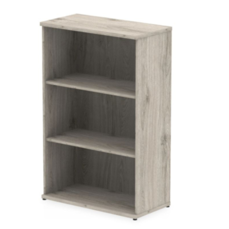 Impulse Contract Office Bookcase 2000mm  Grey Oak