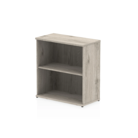 Impulse Contract Office Bookcase 800mm Grey Oak