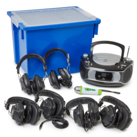 Group Listener 6 Headphones And 1 Mic
