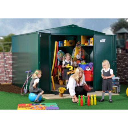 Asgard Secure Outdoor Metal Storage School Pack 4