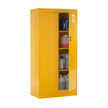 Express Delivery Full Height Link 51 Hazardous Substance Cupboard - 3 Shelves