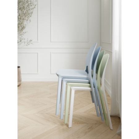 Hackney Recycled Plastic Cafe Bistro Side Chair