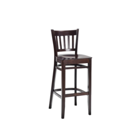 Houston Restaurant High Stool - Walnut