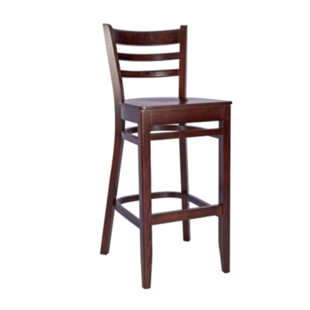 Dallas Restaurant High Stool - Walnut