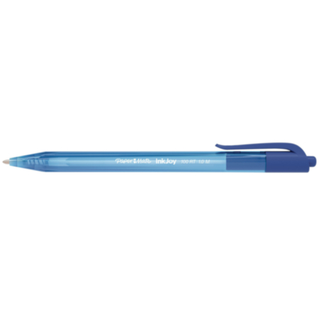 Inkjoy 100 Retract Medium Blue Pack 20