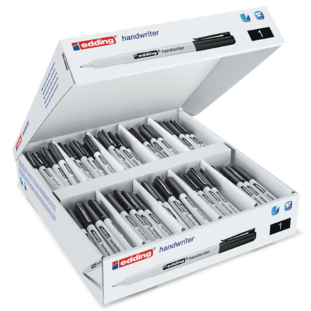 Edding Handwriter Black Pack 200