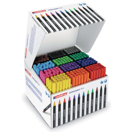 Edding Colour Pen Fine Ass  Pack 288