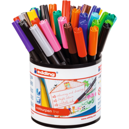 Edding Colour Pen Fine Ass Tub