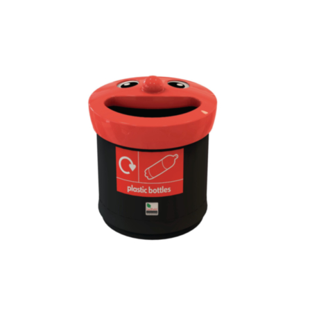 Smiley Bin - Red - 62 Litres