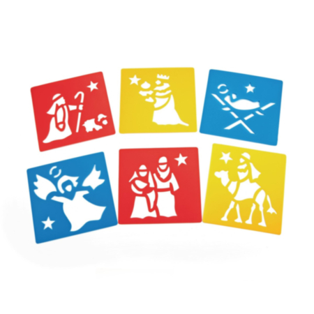 Christmas Nativity Stencils - P 6
