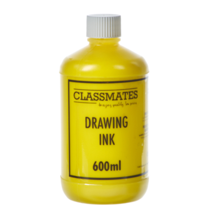 CM Drawing Ink 600ml Yellow