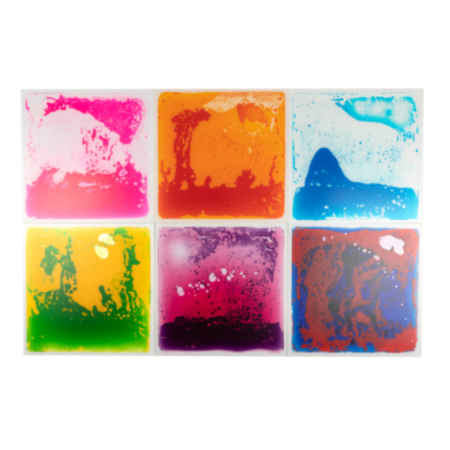 Sensory Floor Tiles - Pack 6 Assorted
