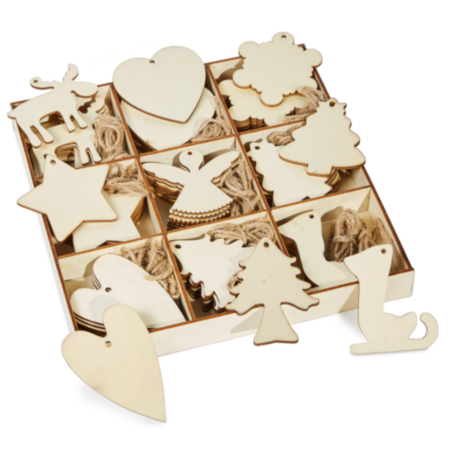 Christmas Wooden Decoration Pack