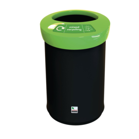 62l Eco Ace Recycling Bin Mixed Green