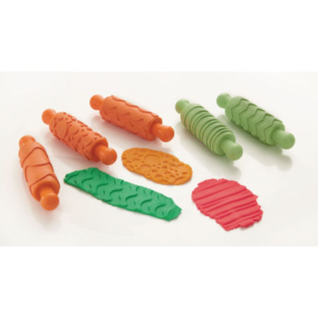 Easi-grip Patterned Rollers  Pack 5