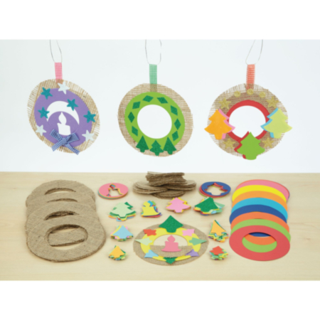 Hessian Wreaths